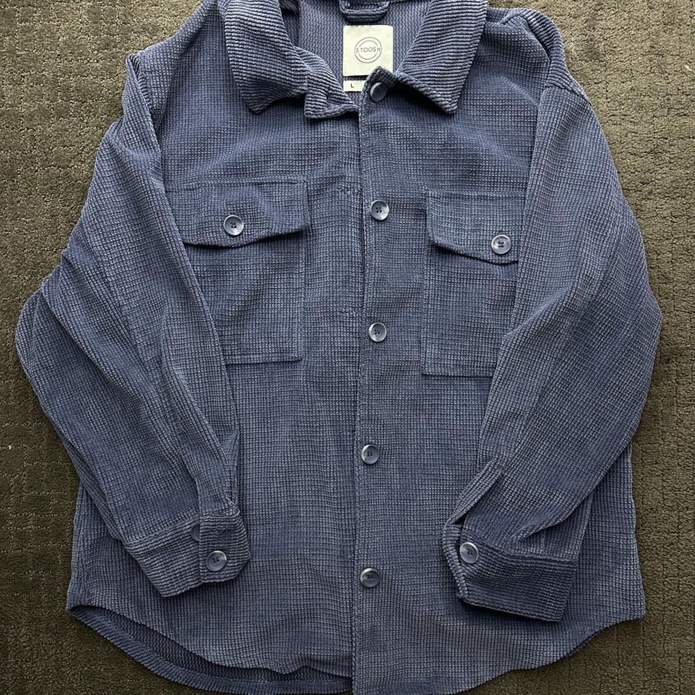 BLUE Flannel/Sweater